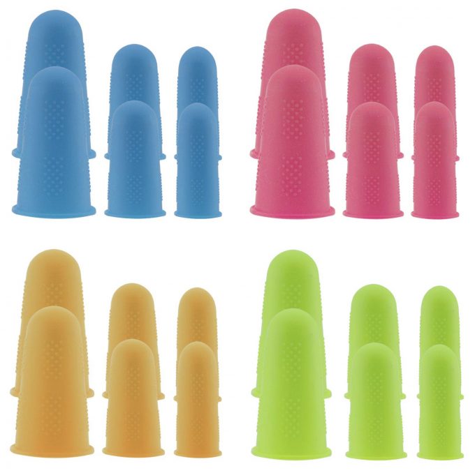 24 Rubber Finger Protectors