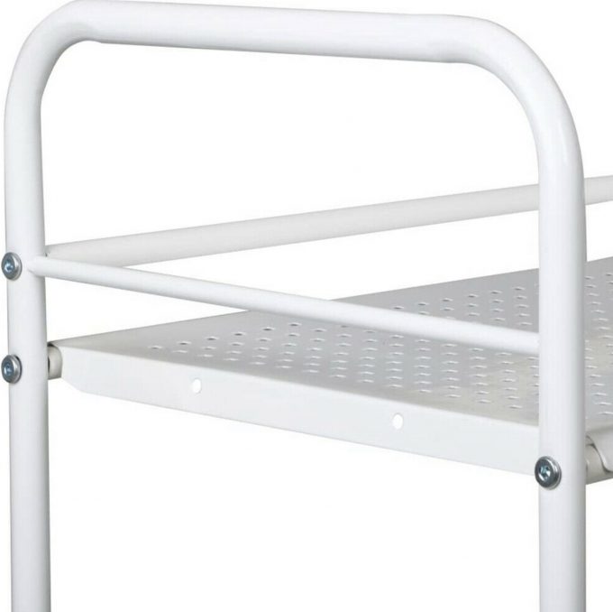 4 Shelf Clinic Trolley