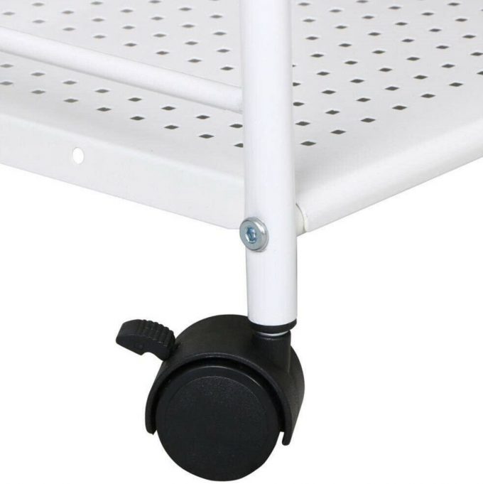 4 Shelf Clinic Trolley